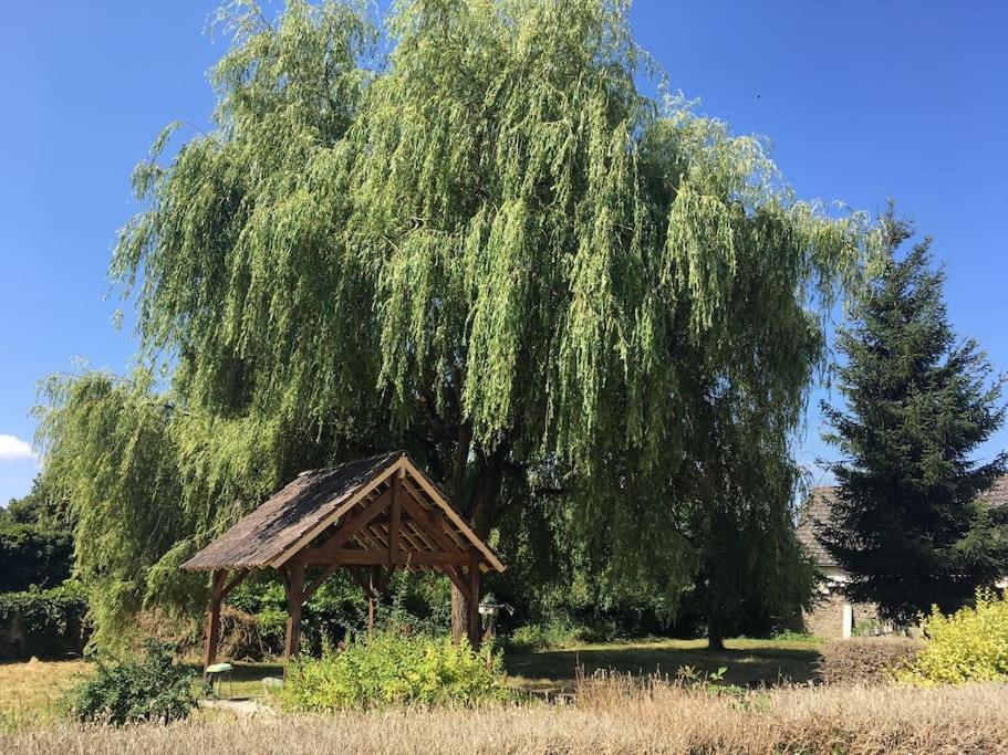 Charmant T2 au 1er dans résidence avec parc arboré Saint-Pierre-le-Moûtier Exterior foto
